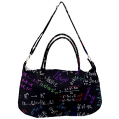 Mathematics  Physics Maths Math Pattern Removable Strap Handbag by Grandong