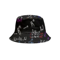 Mathematics  Physics Maths Math Pattern Bucket Hat (kids) by Grandong