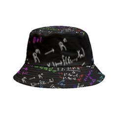 Mathematics  Physics Maths Math Pattern Inside Out Bucket Hat by Grandong