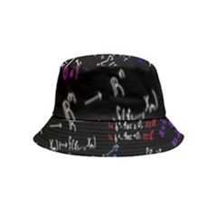 Mathematics  Physics Maths Math Pattern Inside Out Bucket Hat (kids) by Grandong