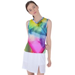 Heart Design Women s Sleeveless Sports Top by Trending