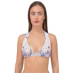 Emilia Rezero Double Strap Halter Bikini Top by artworkshop