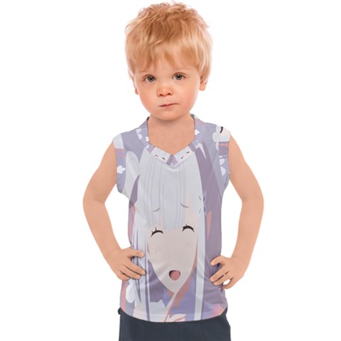 Emilia Rezero Kids  Sport Tank Top by artworkshop