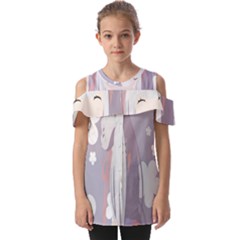 Emilia Rezero Fold Over Open Sleeve Top by artworkshop