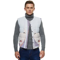 Emilia Rezero Men s Button Up Puffer Vest	 by artworkshop