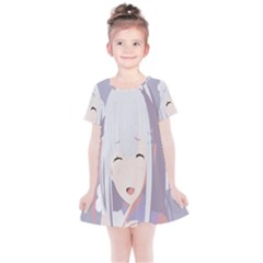 Emilia Rezero Kids  Simple Cotton Dress by artworkshop