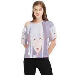 Emilia Rezero One Shoulder Cut Out Tee by artworkshop