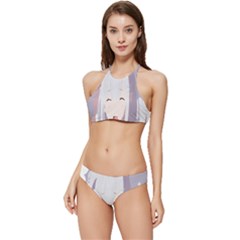 Emilia Rezero Banded Triangle Bikini Set by artworkshop