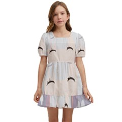 Emilia Rezero Kids  Short Sleeve Dolly Dress by artworkshop