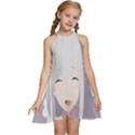 Emilia Rezero Kids  Halter Collar Waist Tie Chiffon Dress View1