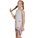 Emilia Rezero Kids  Halter Collar Waist Tie Chiffon Dress View2