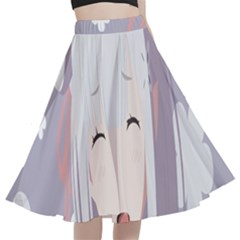 Emilia Rezero A-line Full Circle Midi Skirt With Pocket by artworkshop