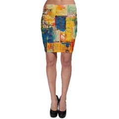 Wall Art Bodycon Skirt by artworkshop