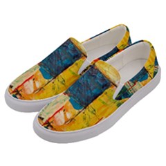 Wall Art Men s Canvas Slip Ons by artworkshop