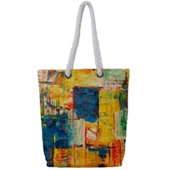 Wall Art Full Print Rope Handle Tote (small) by artworkshop