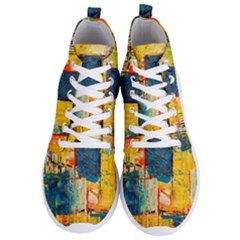 Wall Art Men s Lightweight High Top Sneakers by artworkshop