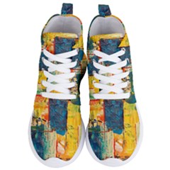 Wall Art Women s Lightweight High Top Sneakers by artworkshop