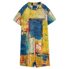 Wall Art Kids  Boyleg Half Suit Swimwear by artworkshop