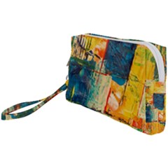 Wall Art Wristlet Pouch Bag (small) by artworkshop