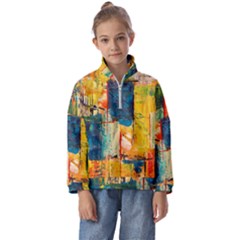 Wall Art Kids  Half Zip Hoodie