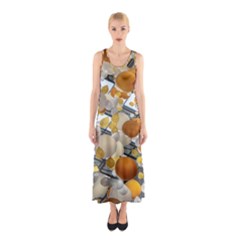 Wallpapper Sleeveless Maxi Dress by artworkshop