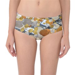 Wallpapper Mid-waist Bikini Bottoms by artworkshop