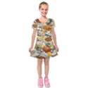 Wallpapper Kids  Short Sleeve Velvet Dress View1