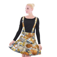 Wallpapper Suspender Skater Skirt by artworkshop