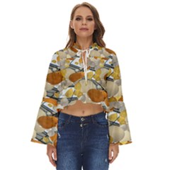 Wallpapper Boho Long Bell Sleeve Top by artworkshop