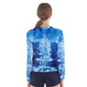 Water Blue Wallpaper Women s Long Sleeve Tee View2