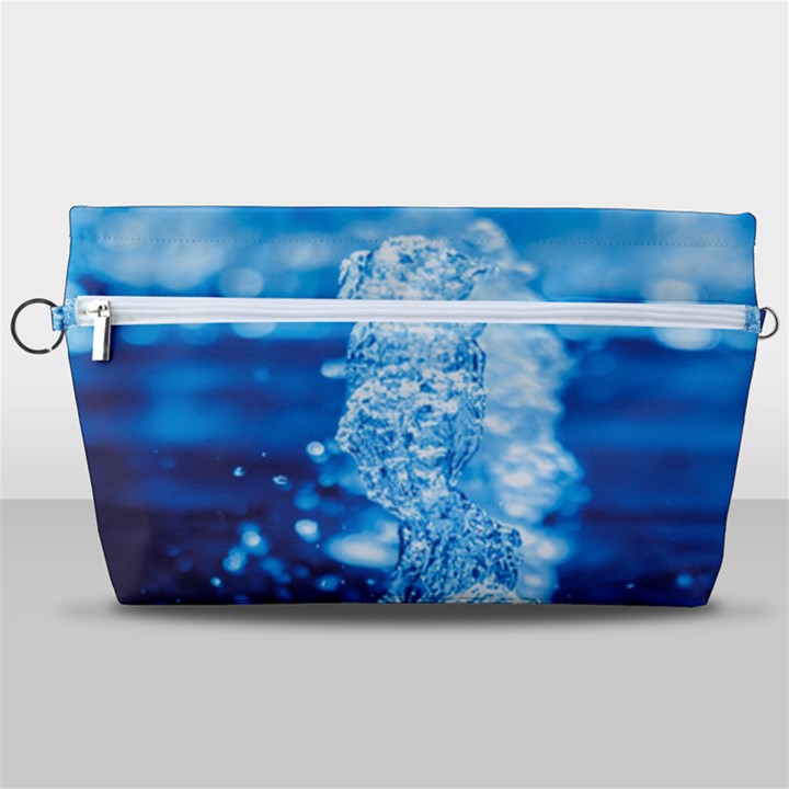 Water Blue Wallpaper Handbag Organizer