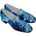 Water Blue Wallpaper Women s Chunky Heel Loafers View3