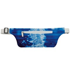 Water Blue Wallpaper Active Waist Bag by artworkshop