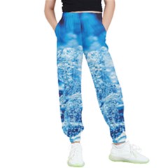 Water Blue Wallpaper Kids  Joggers by artworkshop