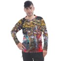 Water Droplets Men s Pique Long Sleeve Tee View1