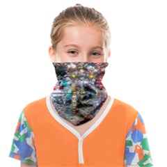 Water Droplets Face Covering Bandana (Kids)