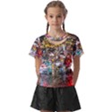 Water Droplets Kids  Front Cut Tee View1