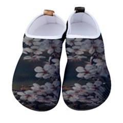 White Flower Kids  Sock-style Water Shoes by artworkshop