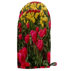 Yellow Pink Red Flowers Microwave Oven Glove by artworkshop