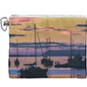 Twilight Over Ushuaia Port Canvas Cosmetic Bag (XXXL) View1