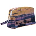 Twilight Over Ushuaia Port Wristlet Pouch Bag (Large) View1