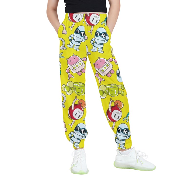 Robot Pattern Kids  Joggers