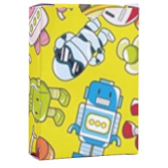 Robot Pattern Playing Cards Single Design (rectangle) With Custom Box by Grandong