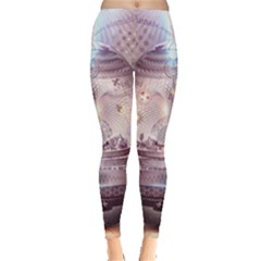 Cosmic Egg Sacred Geometry Art Everyday Leggings  by Grandong