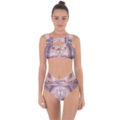 Cosmic Egg Sacred Geometry Art Bandaged Up Bikini Set  by Grandong