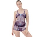 Cosmic Egg Sacred Geometry Art Boyleg Tankini Set  View1