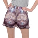 Cosmic Egg Sacred Geometry Art Women s Ripstop Shorts View1