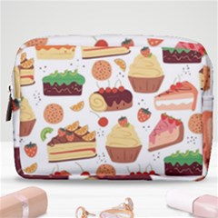 Dessert And Cake For Food Pattern Make Up Pouch (medium) by Grandong