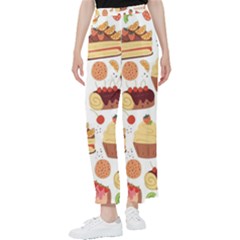 Dessert And Cake For Food Pattern Women s Pants  by Grandong