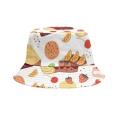 Dessert And Cake For Food Pattern Bucket Hat by Grandong